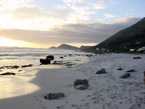 misty cliffs